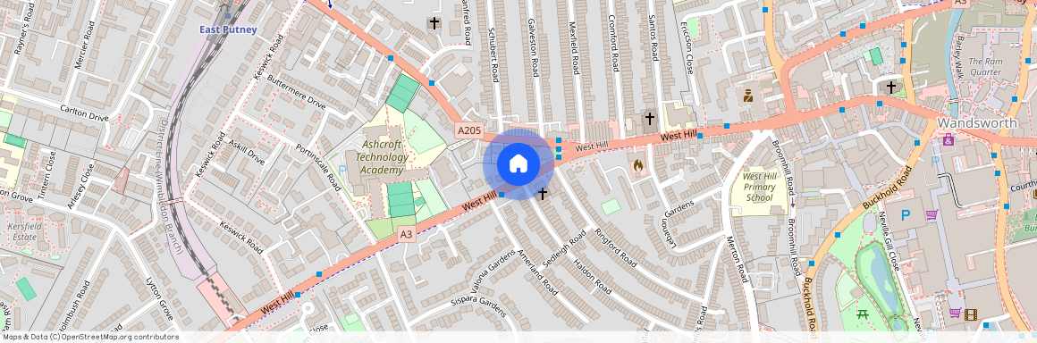 West Hill, Putney, London, SW15