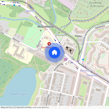 ul. Pilczycka, Pilczyce, Fabryczna, Wrocław, dolnośląskie