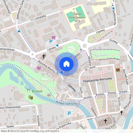 ul. Konstytucji 3 Maja, Lidzbark Warmiński, lidzbarski, warmińsko-mazurskie