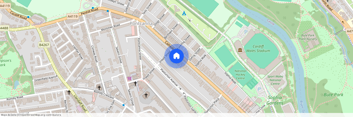 Cathedral Road, Cardiff CF11