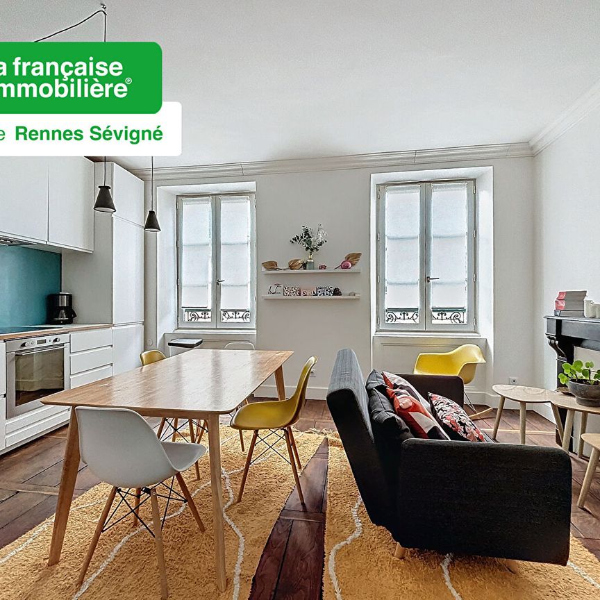 Appartement Rennes 2 pièces – 34 m2 - Photo 1