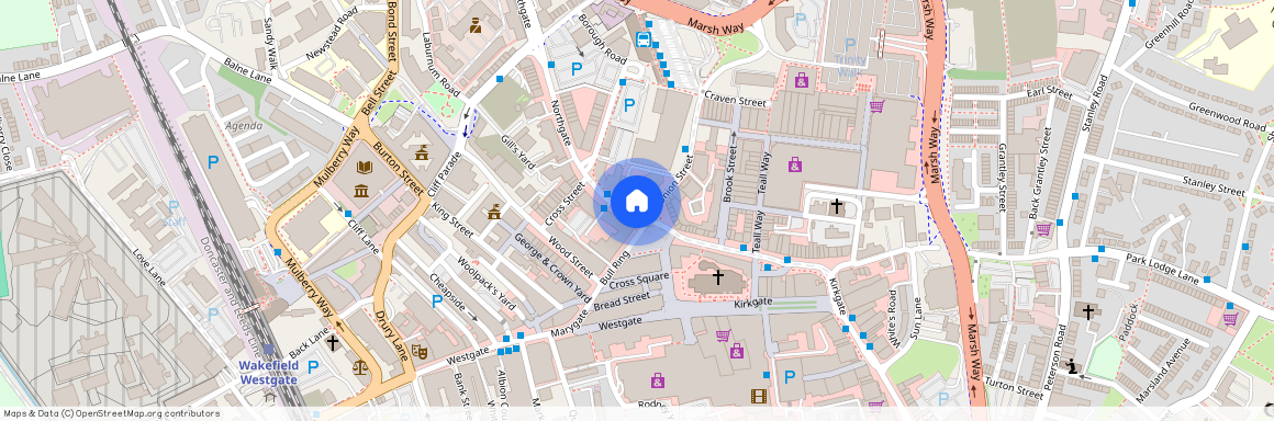 Northgate, West Yorkshire, UK, WF1 3AW, Wakefield