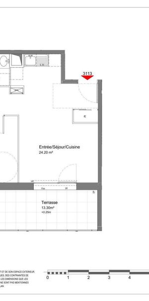 Location Appartement 2 pièces 41m² TOURS 37100 - Photo 2