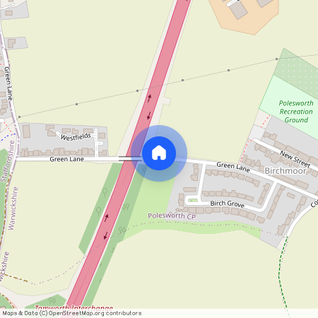 Green Lane, Birchmoor, B78