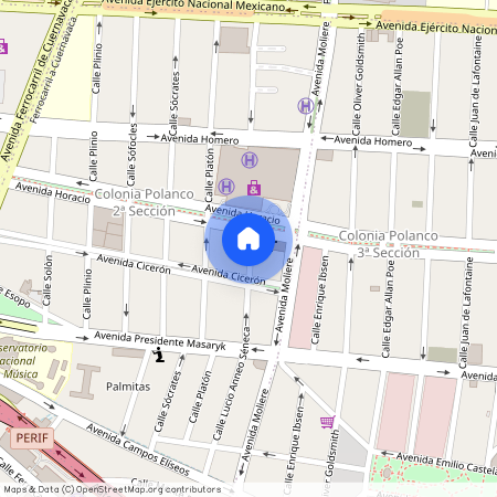 Renta de departamento Séneca, Colonia Polanco II Sección, C.P. 11530, Df / Cdmx