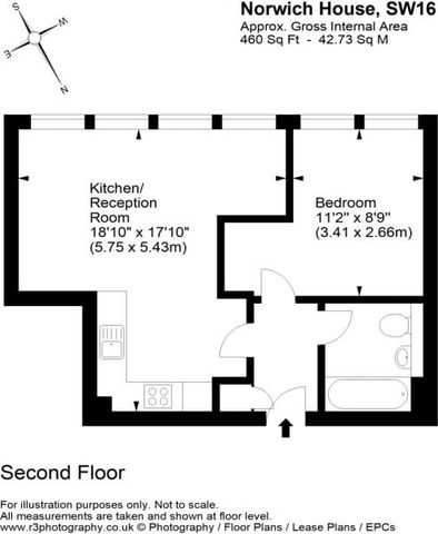 1 Bed Flat, Norwich House, SW16 - Photo 4