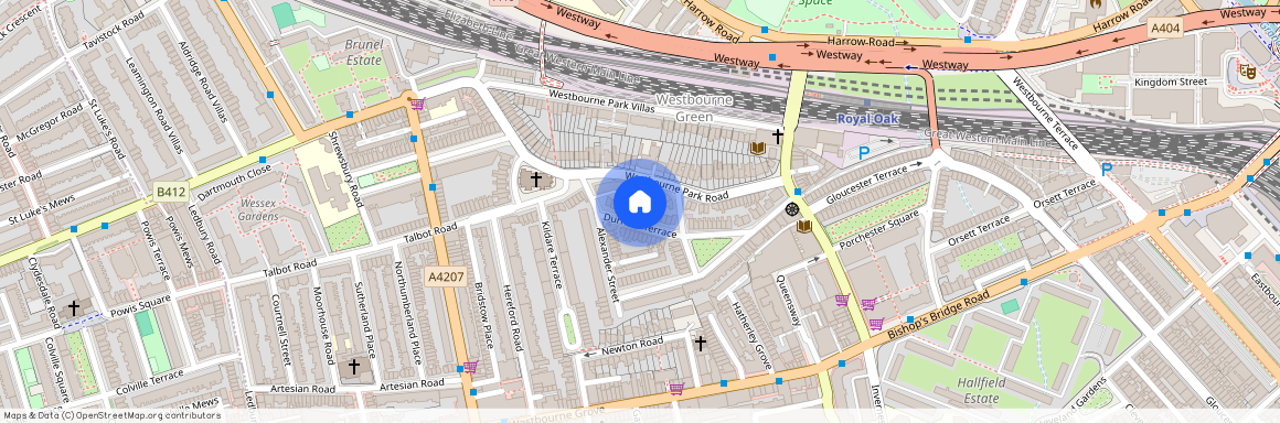 Durham Terrace, Notting Hill, London, W2