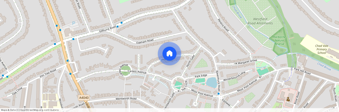 High Brow, Harborne, Birmingham, West Midlands, B17 9EN