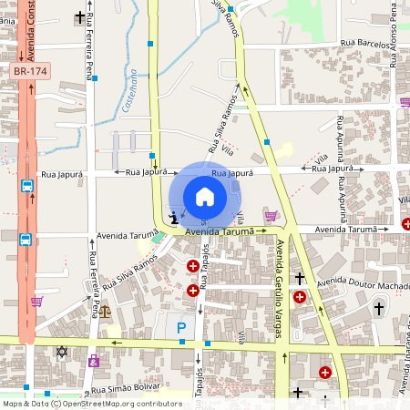 Rua Tapajós, Centro, Manaus, AM, 69010150