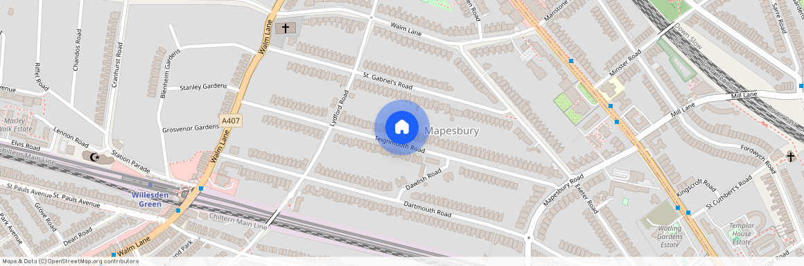 Teignmouth Road, Mapesbury, NW2