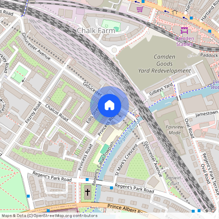 Gloucester Avenue, Primrose Hill, NW1