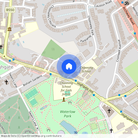 Cholmeley Park, Cholmeley Lodge, N6