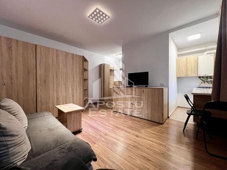 Garsoniera, loc de parcare, centrala proprie, AC, zona Giroc - Fotografie 4