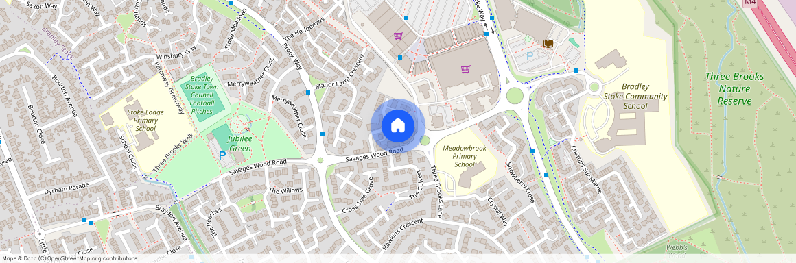 Super room in professional shared house - CENTRAL BRADLEY STOKE