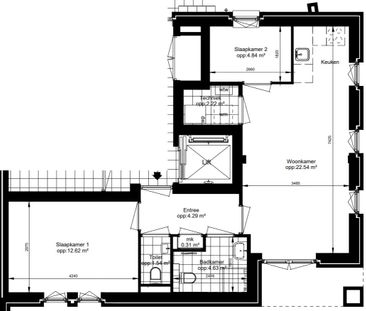 Appartement te huur: Professor Einsteinlaan 5-A1 2251 VE Voorschoten - Foto 4