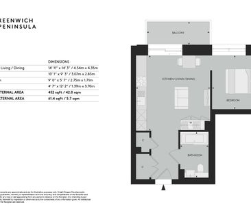 Available from 30/04/2026 - Studio, Furnished - Photo 6