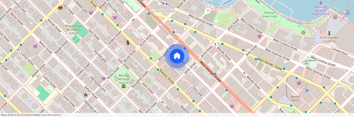 google map, Vancouver, Vancouver, Metro Vancouver, V6E 4N9