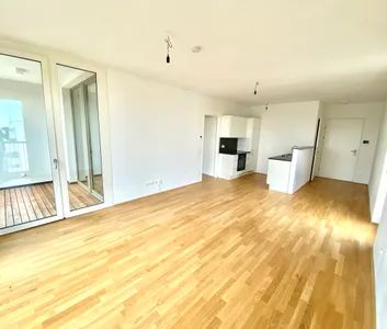 Donaumarina: Moderne 2 Zimmer-Wohnung mit Loggia samt Gym & Sauna zu mieten in 1020 Wien - Photo 1