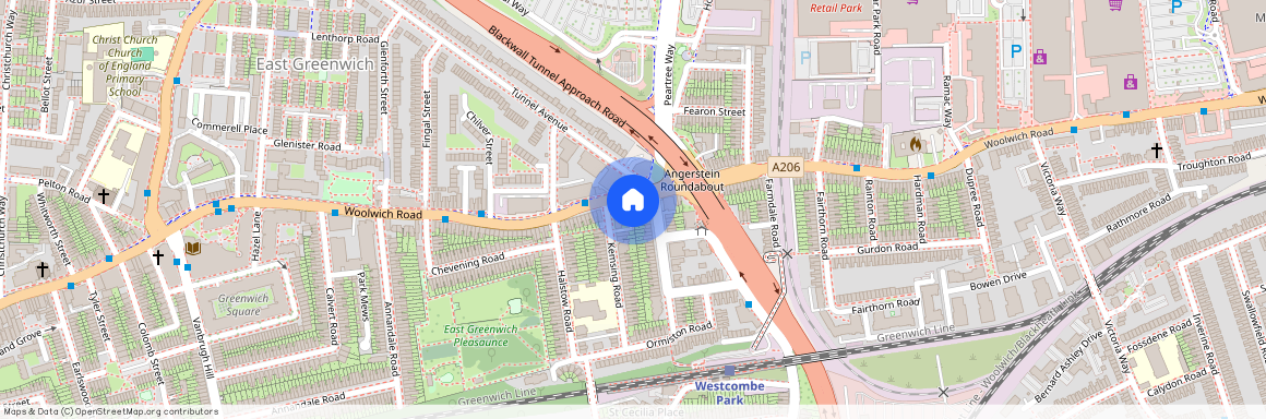 Woolwich Road, Canary Wharf, SE10