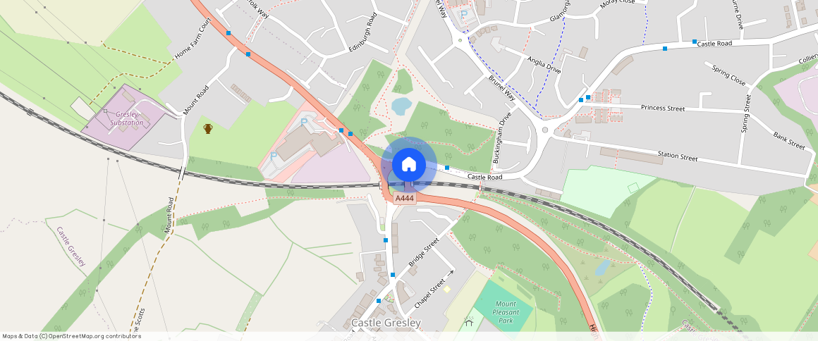 Castle Road, Castle Gresley, Swadlincote, DE11