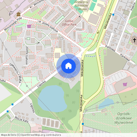 Brynów, ul. Ligocka, Katowice