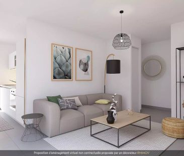 location Appartement T3 DE 62.1m² À VILLEURBANNE - Photo 3