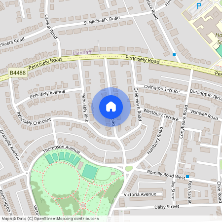 Chargot Road, Llandaff, Cardiff, CF5 1EW