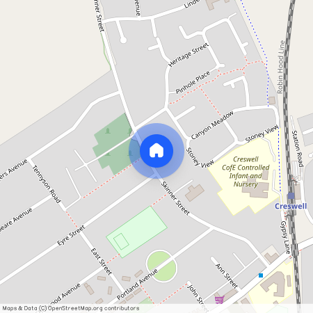 48, Skinner Street, Creswell, Worksop, S80 4JW