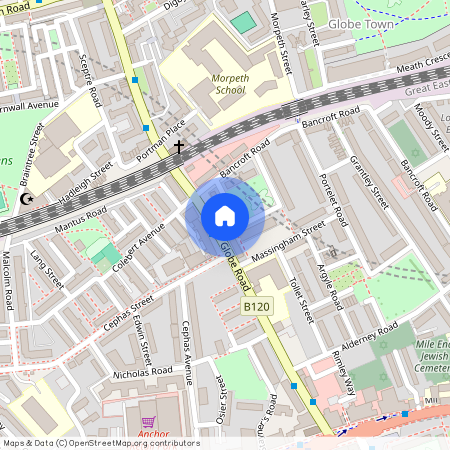 Georgette Apartments, Cendal Crescent, E1