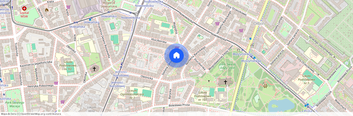 im. Stefana Żeromskiego 25, Wrocław, Śródmieście, Ołbin