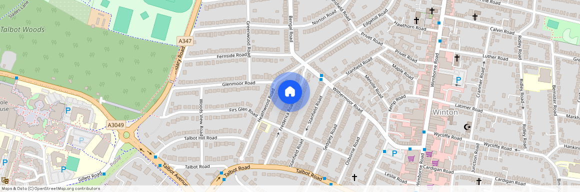 Frederica Road, Winton