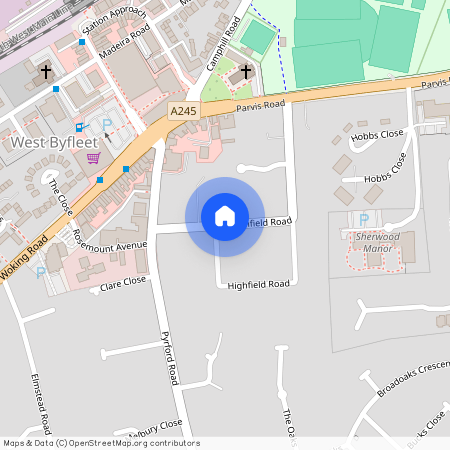 Highfield Road, West Byfleet, Surrey, KT14