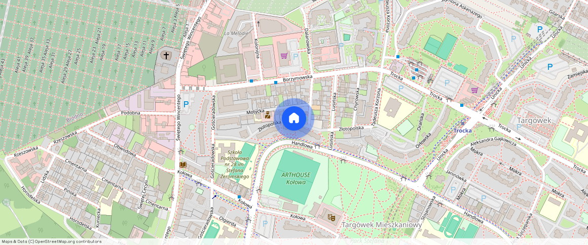 Warszawa, Targówek, Złotopolska