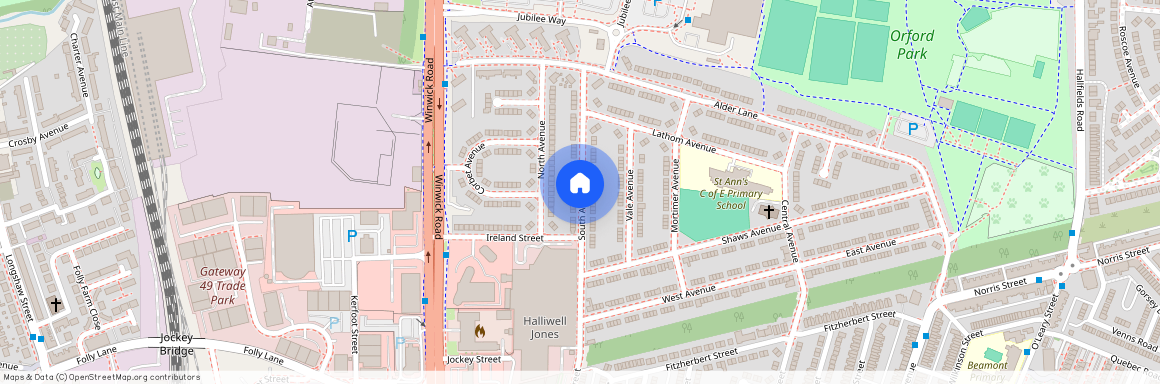 South Avenue - -, WA2, Warrington