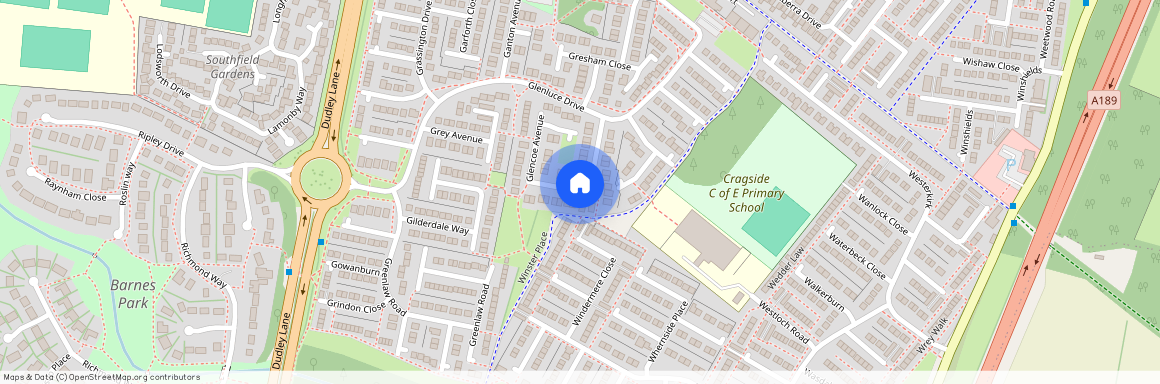 Glencoe Avenue, Southfield Green, Cramlington