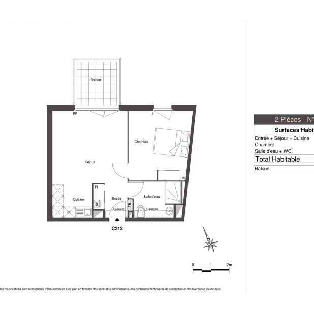 Location Appartement 2 pièces 42m² MURET 31600 - Photo 2