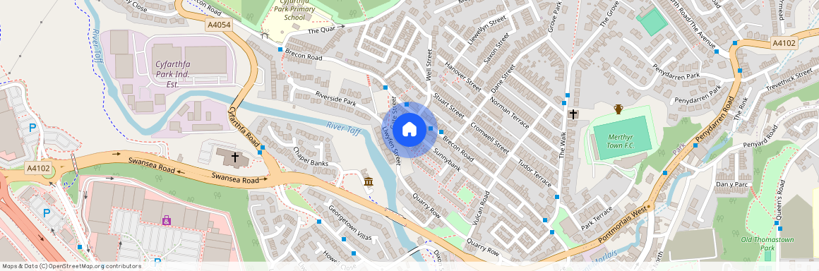 Brychan Place, Merthyr Tydfil, CF47