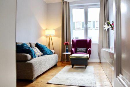 VOLLMÖBLIERTE GRÜNDERZEIT- SMARTHOME-TERRASSENWOHNUNG IN CITY- BESTLAGE - Photo 4