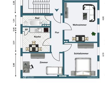 Sanierte Helle City-Wohnung mit EBK - Photo 2
