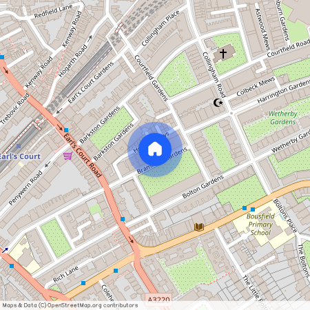 Bramham Gardens, Earls Court, London, SW5