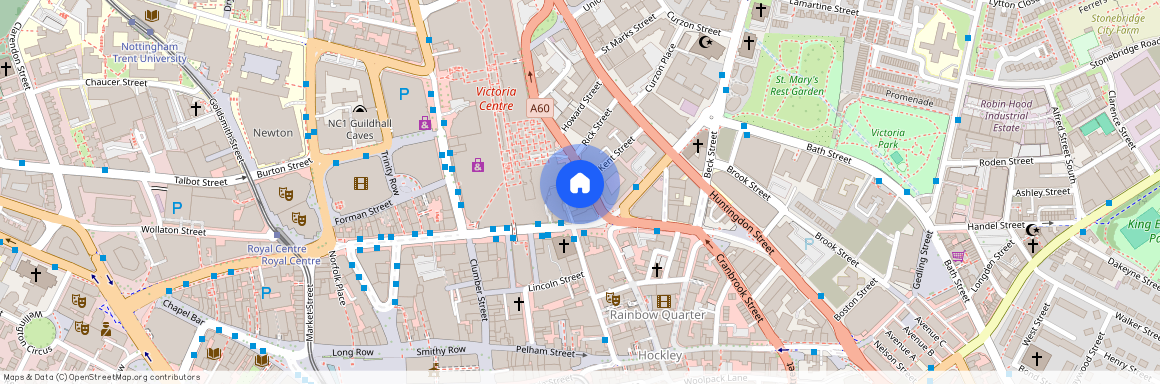 Avalon Court - Premium Single Bed Studio at Nottingham, Flat 1, 9-13, Glasshouse Street NG1