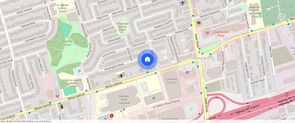 ** Wilson Avenue, Toronto, Toronto, Toronto, M3M 1J8