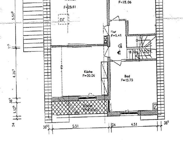 Dachgeschosswohnung zu vermieten - Foto 1