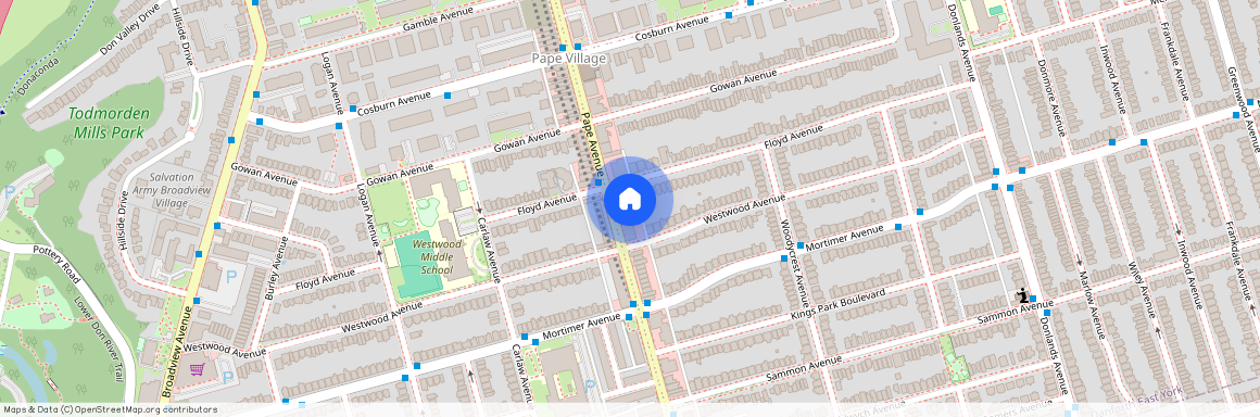 987 Pape Avenue Unit# Upper 2, Toronto