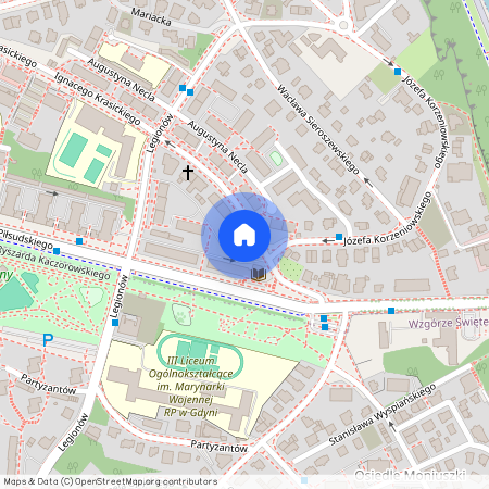 ul. Ignacego Krasickiego, Kamienna Góra, Gdynia, pomorskie