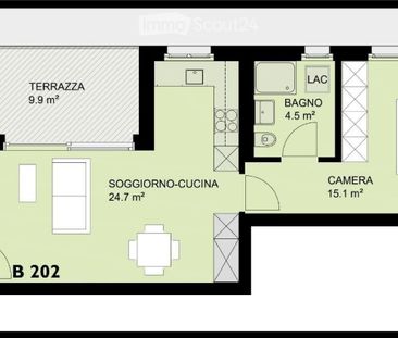 2.5 Zimmer, 54 m² - Photo 3