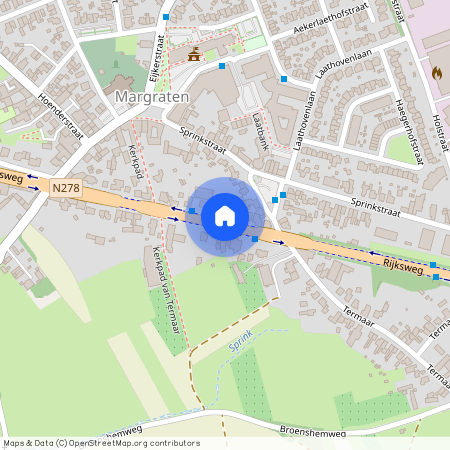 Margraten, 6269 AA, Rijksweg, Margraten