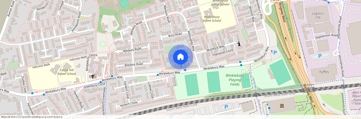 Dover Close, Basingstoke, Hampshire, RG23