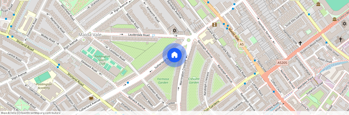 Sutherland Avenue, Little Venice, W9