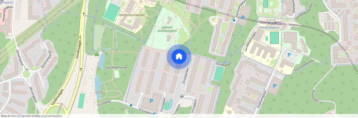 Västra Bergsjön, Göteborg, Västra Götaland, Siriusgatan 76